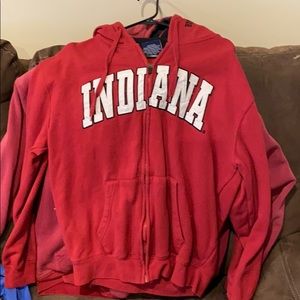 Indiana zip up hoodie